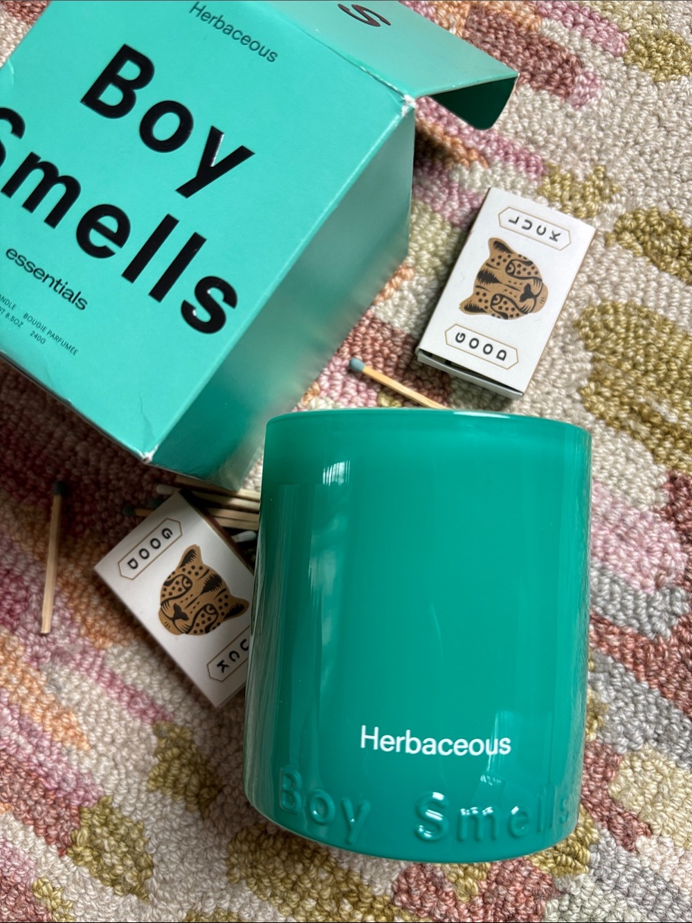 Boy Smells Herbaceous Boxed Candle NWT Not your Mama’s herb garden! - Picture 5 of 14